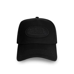 All Black Von Dutch hat.